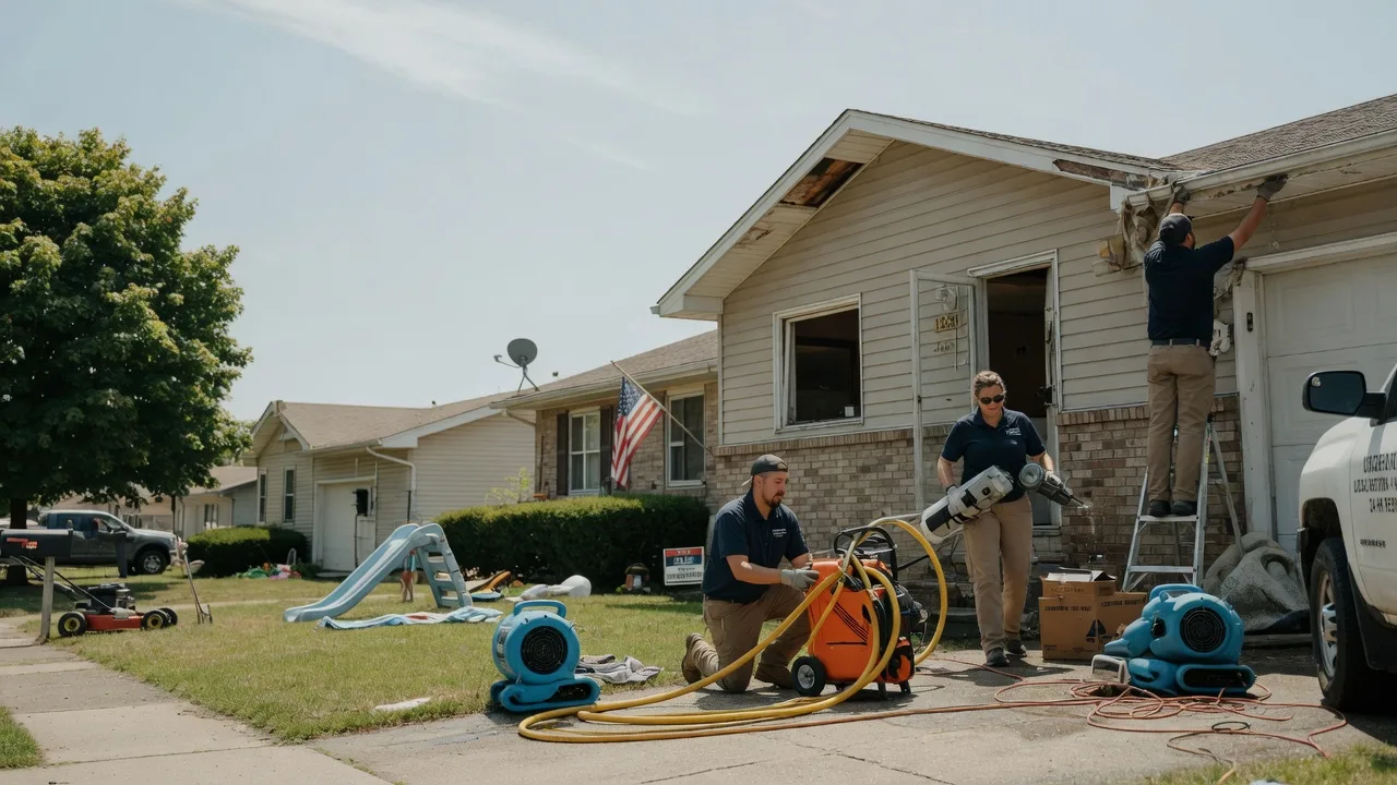 Water Damage Restoration in Easton, KS near me